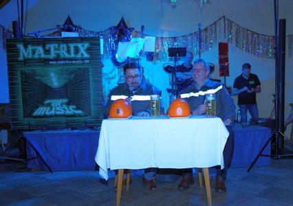 Unsere Feuerwehrspatzen Carsten Vogginger und Stefan Kurz.