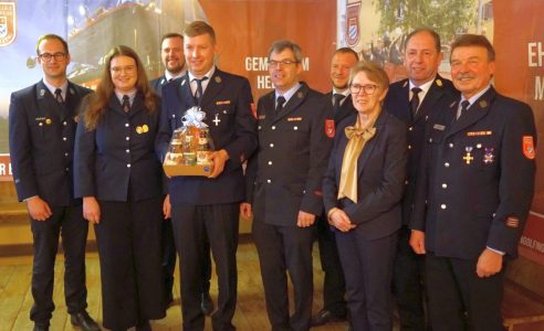 Nach acht Jahren als Jugendwart wurde Matthias Weigl verabschiedet; die Nachfolge treten Anna Gillig und Sebastian Hilz an.